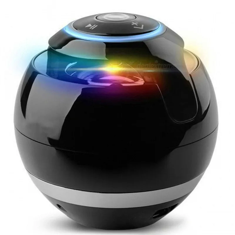 Уличный мини Bluetooth-динамик портативный музыкальный плеер с разноцветными