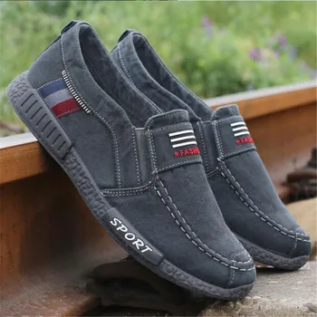 

2019 new men's shoes trend mens sneakers shoes casual canvas shoes breathable wild men's shoes Zapatillas de correr