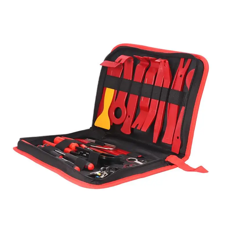 

35pcs Auto Car Audio Radio Interior Door Panel DIY Installation Pry Tool Repair Hand Tools Kit Screwdriver Pliers Remover