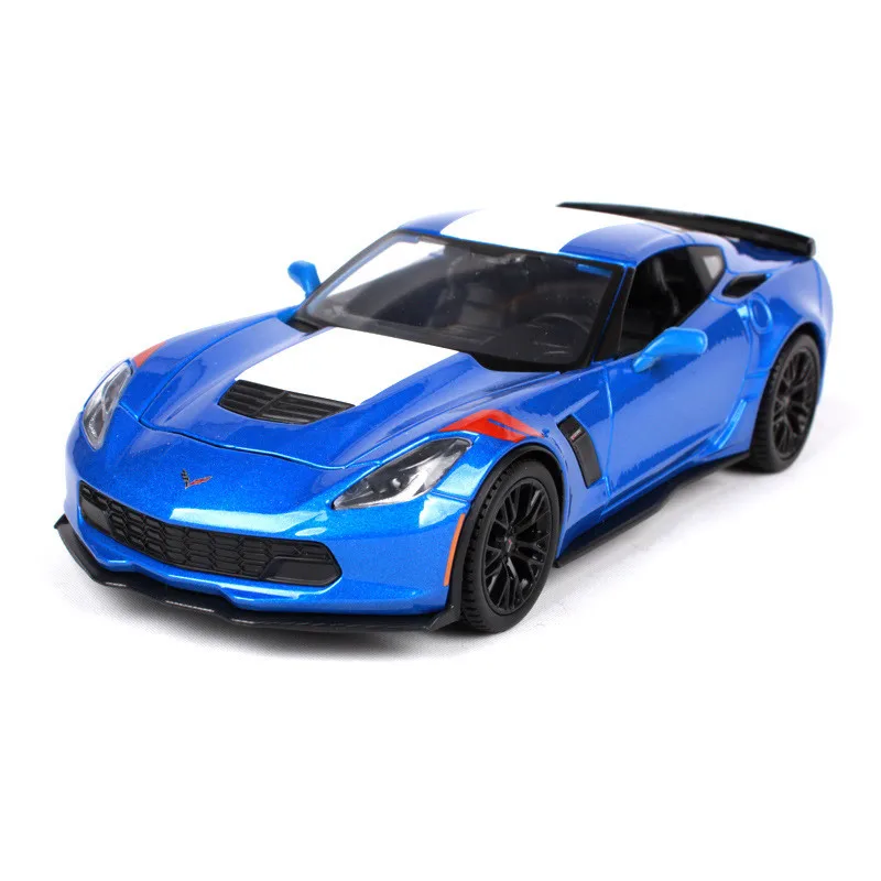 Бутик серии 1:24 Chevrolet Corvette спортивный автомобиль сплав модель моделирование литой