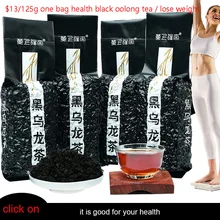 125g Черный Чай Улун высокой горы ароматный Чай Похудение Чай Похудение