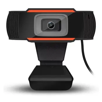 

1080P Webcam rotatable Video Computer with Microphone & USB 2.0, Auto White Balance, Color Correction for Windows 10 8 7 Skype