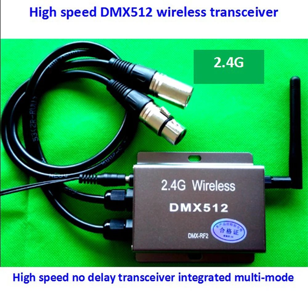 DMX512 Беспроводной трансивер 2 4G этапа диммер светильник Скорость лампы встряхнуть
