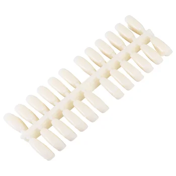 

2 Packs Nail Color Display Cards Professional Nail Polish Board False Flat Nail Tips for Nail Art Salon (120pcs/Pack)
