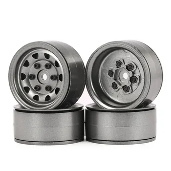 

4pcs AUSTAR AX-617 1.9inch RC Metal Wheels Hub Rim Set for Axial SCX10 RC4WD D90 1/10 RC Car RC Parts Accessories