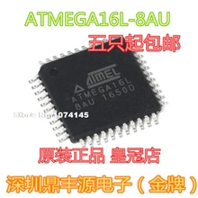 10 шт./лот ATMEGA16L-8AU TQFP-44