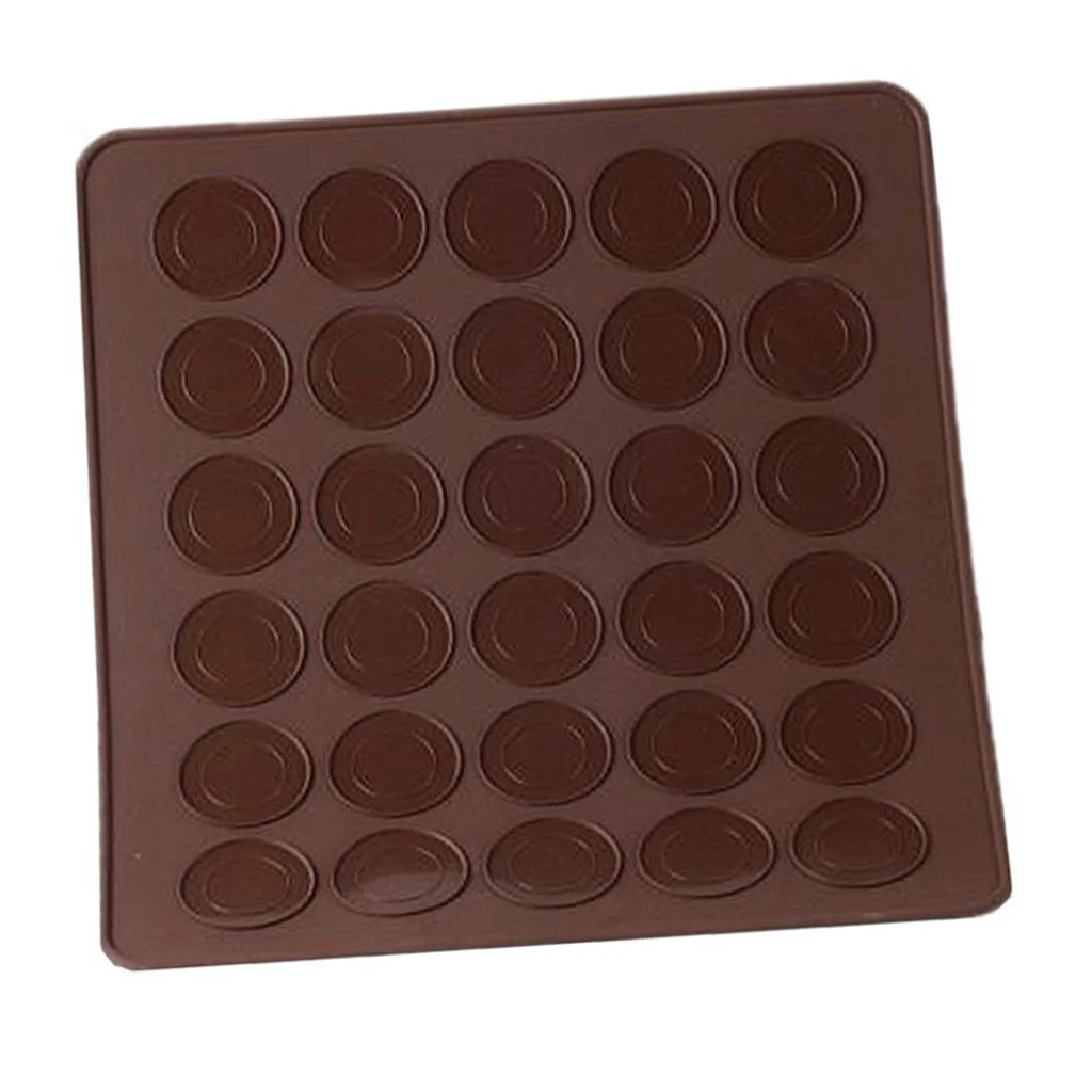 Silicone Macaron Macaroon Mat Oven Baking Liner Sheet Cake Decorative Mat