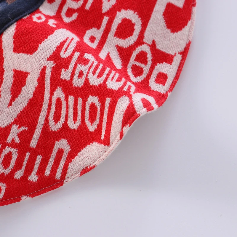 Double Layer Baby Cotton Bibs Newborn Boy&Girl 360 Degrees Printed Burp Cloths for Drooling and Teething Infant Absorbent Saliva Towel  (8)