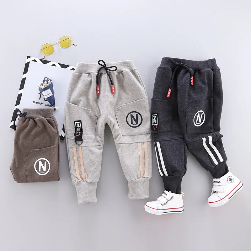 

Children's Wear 2019 Autumn New Baby Sports Trousers Boy Casual Wild Single Pants Tide