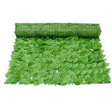 Aliexpress - 3M Roll Artificial Leaf Mesh Fence Courtyard Privacy Fence Landscape Outdoor Balcony Backyard Plant Wall Screen Blocking Lawn
