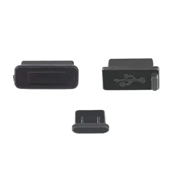 

3Pcs/Set Silicone Dust Plug for DJI Smart Controller HDMI/USB/Type-C Interface Dust Plug Cover for DJI Mavic 2 Accessories