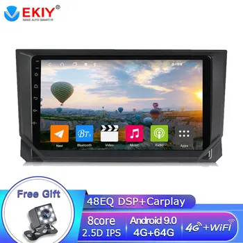

EKIY DSP Autoradio 2din Android 9 For SEAT Ibiza 2017 2018 2019 2020 Car Radio Multimedia Video Player GPS Navigation Stereo HU