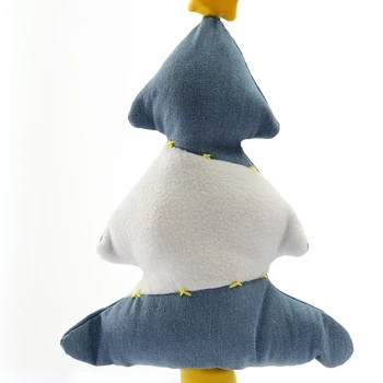 

Fabric Tree Christmas Ornaments Cute Christmas Tree Muppets Holiday Celebration Hotel Business Scene Decoration Supplies
