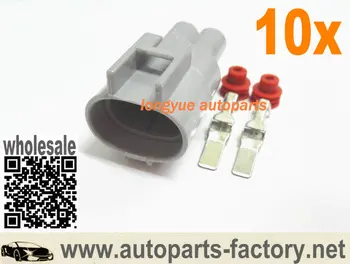 

longyue 10set Male Repair Connector Kit Fan Radiator Relay 246810-3560 1B843 for Toyota Lexus