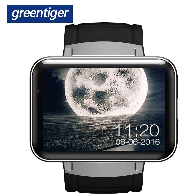 Greentiger DM98 gps Смарт часы 2,2 дюймов экран MTK6572 900 мАч батарея Android OS 3g WCDMA wifi спортивный трекер умные часы