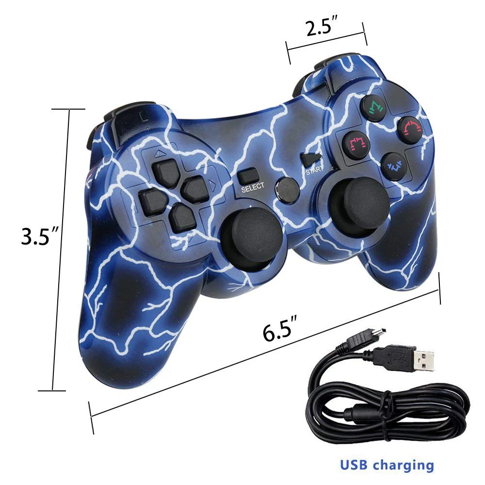 K ISHAKO Bluetooth беспроводной джойстик Pad игровой консоли контроллер для Playstation PS3 Универсальный геймер домашнее игровое устройство