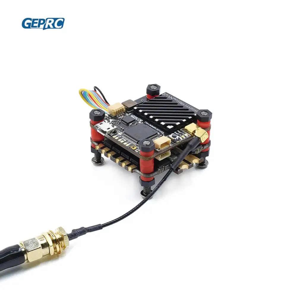 

GEPRC SPAN PRO F4 BL32 50A Flytower STM32F405 168M F4 Flight Controller+3~6S 50A 4in1 ESC+48CH 5.8G VTX for FPV Quadcopter Dron