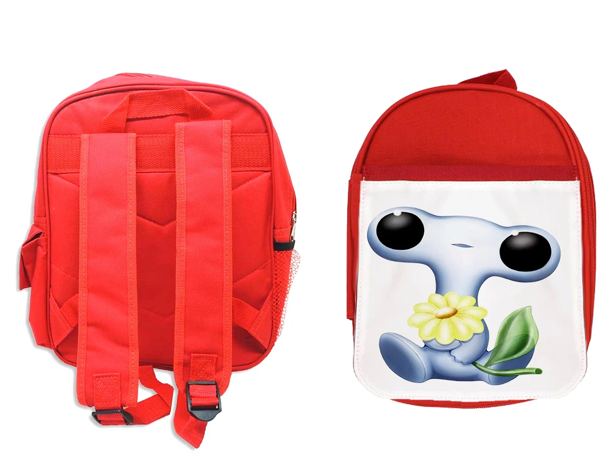 MERCHANDMANIA MOCHILA ROJA FLUVI MASCOTA EXPO ZARAGOZA infantil kitty mochilas escolares hombre mujer escolar|Mochilas escolares| - AliExpress