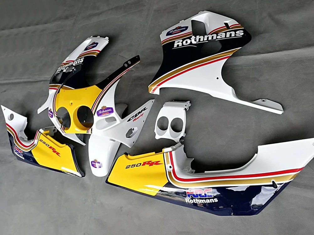 ABS впрыска мотоцикла обтекатель для Honda CBR250RR MC19 88-89 Интегральная оболочка боковая панель крыло CBR250 RR MC19 1988-1989
