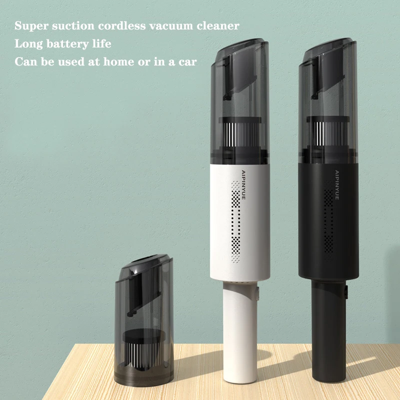 

Handheld Cordless Vacuum Cleaner Powerful Cyclone 6000PA Charging Car Vacuum Cleaner Wet and Dry Car Portable Household Cleaner