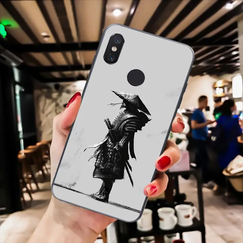 Japanese samurai oni mask