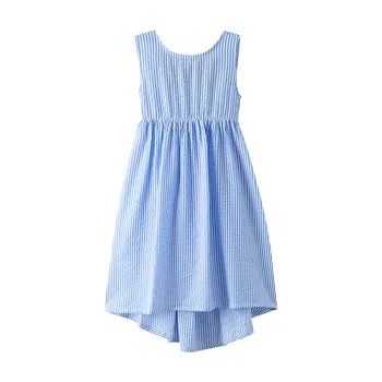 

New 2020 Summer Sleeveless Stripe Toddler Girl Dresses Kid Beach Princess Dresses Baby Princess Dresses Children Clothes, #8478