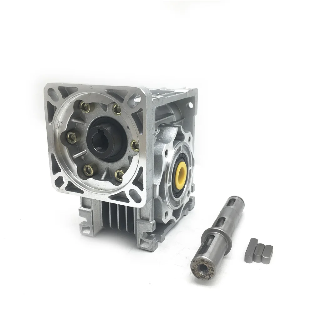 US $115.20 Ratio 51101801 Worm Gearbox RV040 Speed Reducer Nema34 65Nm Stepper Motor 2 PH 4Wire Driver HB860C 72A For CNC Router