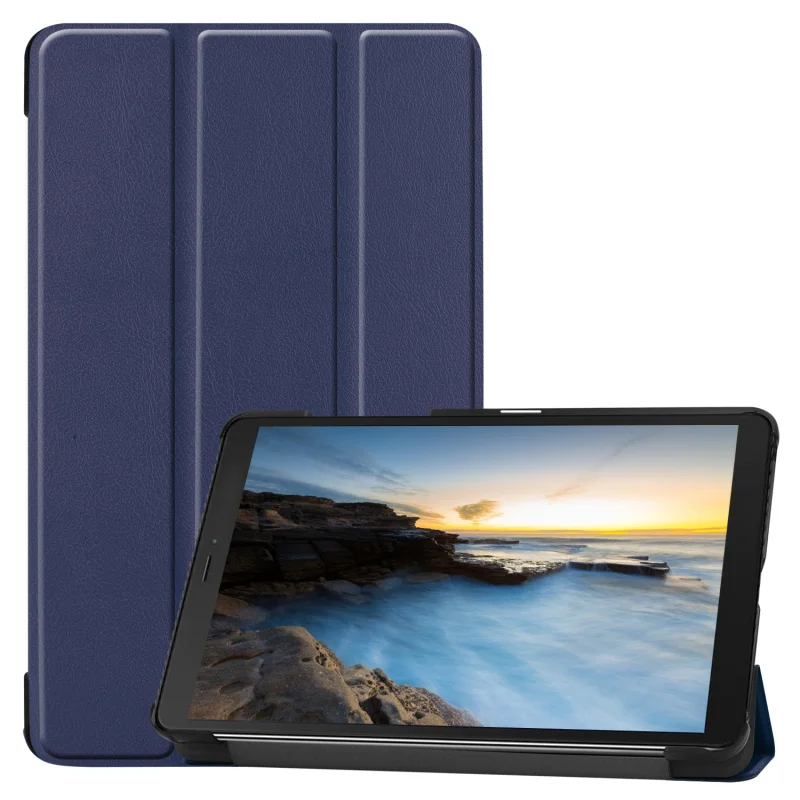 Складной ультратонкий умный кожаный чехол с подставкой для Samsung Galaxy Tab A 8 0 2019 T290 T295