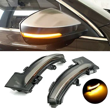 

Car Accessories For Skoda Octavia Mk3 5E 13-19 Mirror Dynamic Turn Signal LED Light Indicator Water Flow Turn Signal