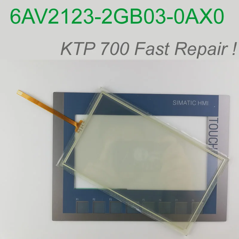 KTP700 6AV2123-2GB03-0AX0 6AV2 123-2GB03-0AX0 мембранная клавиатура и сенсорный экран для ремонта HMI машины, быстрая