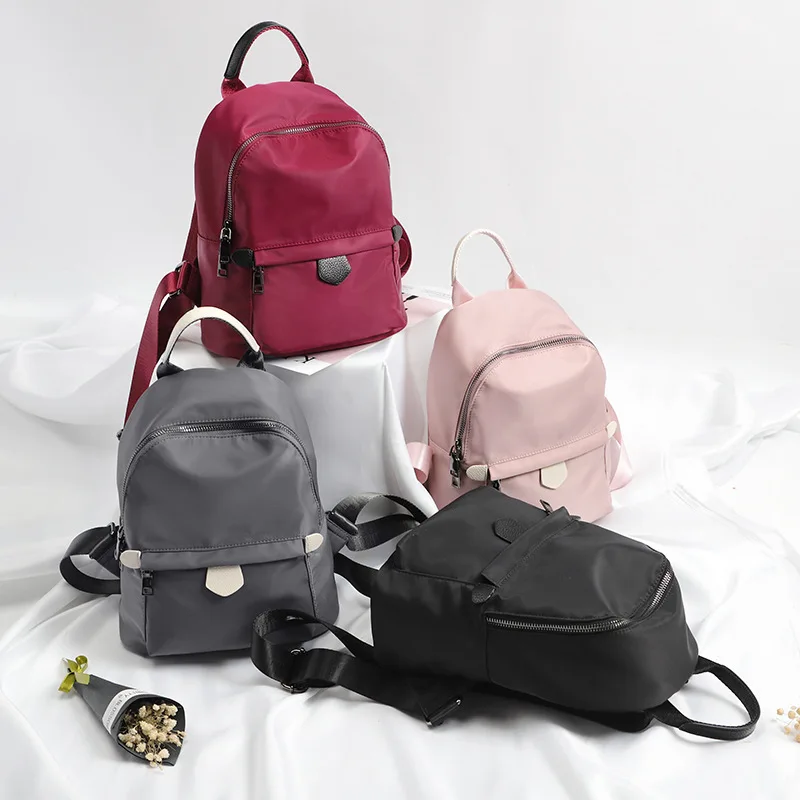 

New Oxford Both Shoulders Package Woman Will Capacity Backpack Student A Bag Travelling Bag Tide C8002