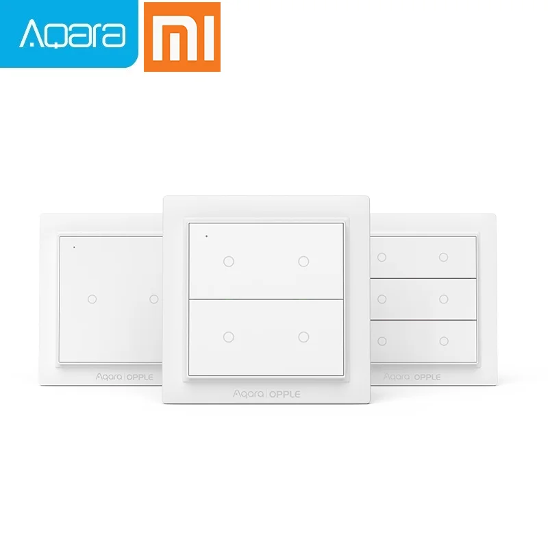 

Aqara Opple Smart Zigbee Switch Light Switch Smart App Control Wireless Wall Switch work with Mijia App Apple Homekit
