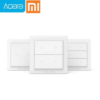 

Aqara Opple Smart Zigbee Switch Light Switch Smart App Control Wireless Wall Switch work with Mijia App Apple Homekit