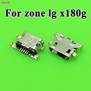 

100pcs / lot high quality new for zone lg x180g x180g mini micro charging port usb jack socket dock power connector