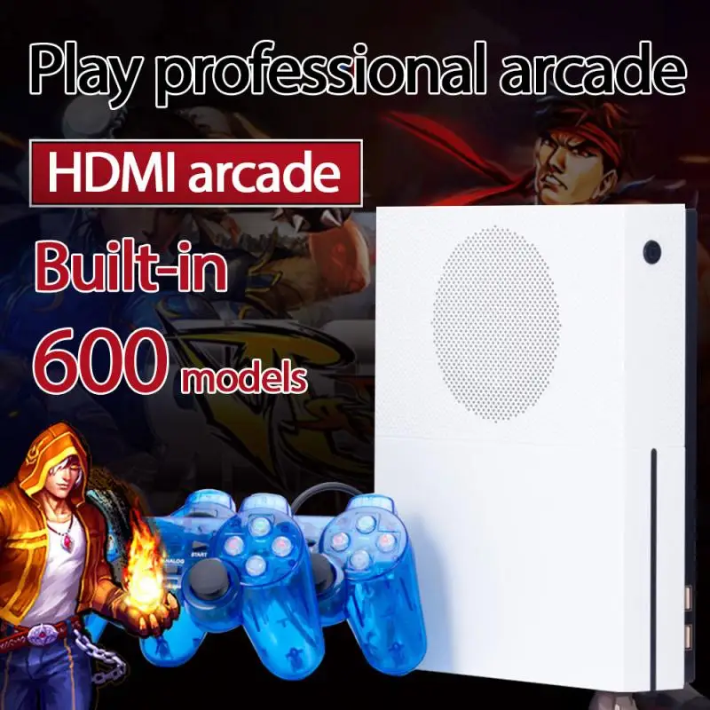 Домашняя 64 бит HDMI видеоигровая консоль 600 классических игр универсальная игровая
