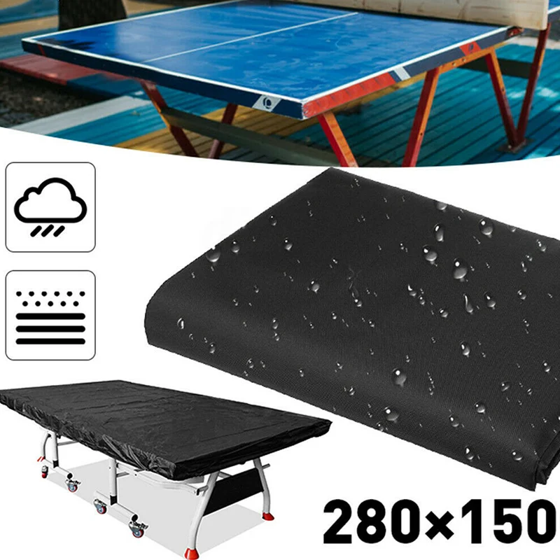

Newly Tennis Pingpong Table Cover 280x150cm Waterproof Dustproof Protector for Indoor Outdoor