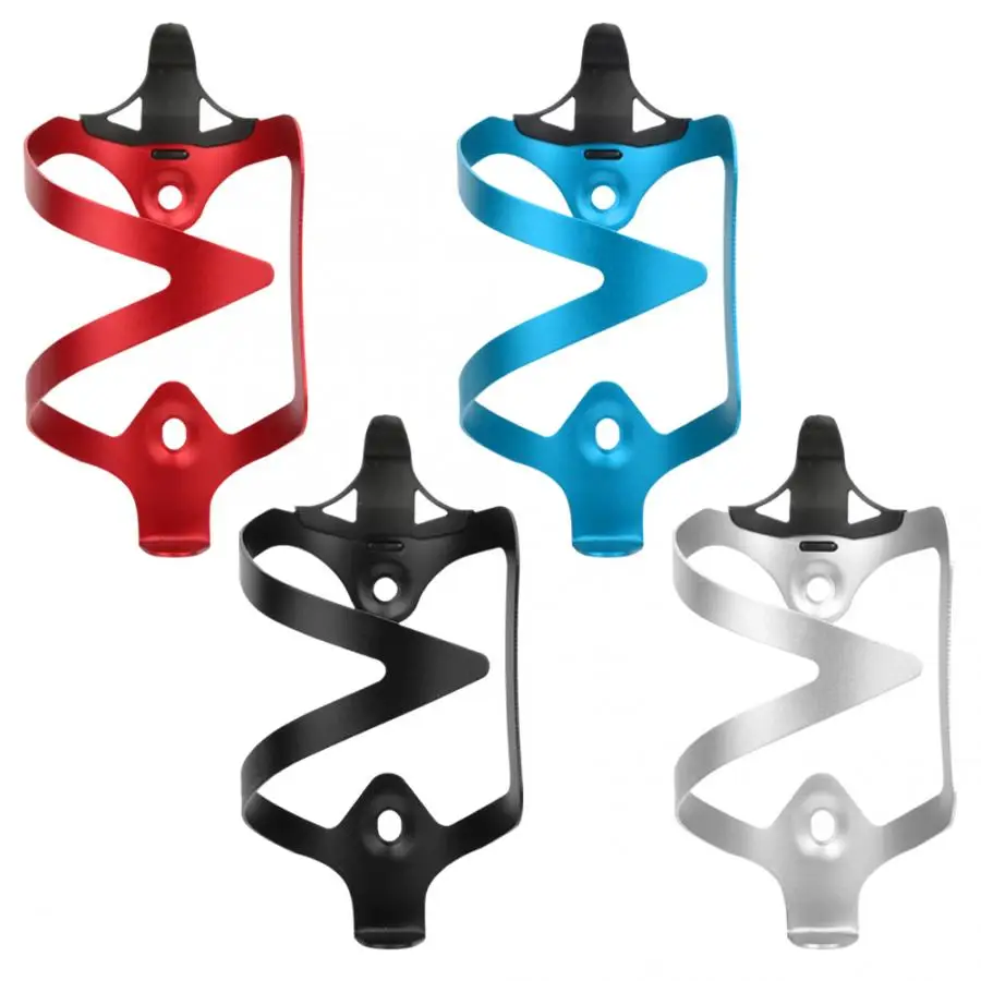 Bike Bottle Cage Aluminum Alloy Bicycle Water Bottle Holder Kettle Cup Cage Cycling Mountain Road Bike Bottle Holder Accessories