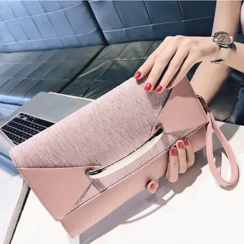 

Women Clutch Fashion PU Women's Bag 2020 New Korean Personality Niche Shoulder Slant Cross Bag Messenger Bag Crossbody Shoulder
