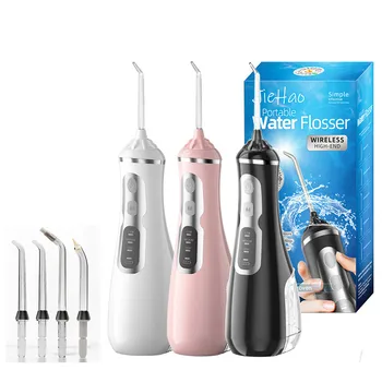 

Wireless Oral Irrigator Portable Water Flosser 3 Modes Rechargeable Water Irrigator Jet Waterproof Teeth Cleaner Dental Care