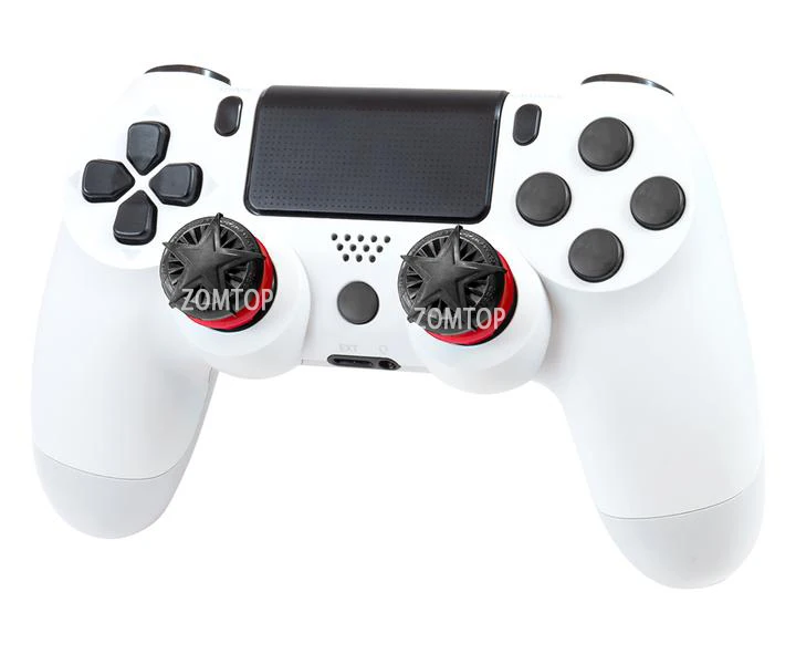 ZOMTOP for PlayStation 4 (PS5) Thumbsticks Cover Grav Slam Thumb Joystick Extender Caps CQC FPS Gamepad Controllers Accessories