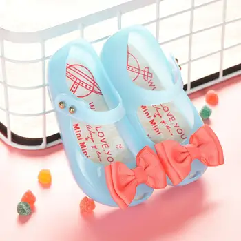 

Koovan Children's Sandals 2020 New Luminous Girls' Shoes LED Flashing Light Bow Children Princess Shoes Baby Sandals Summer Kids