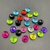 6/8/10/12mm Flat beads Rondelle Faceted Acrylic Beads Loose Spacer Beads for Handmade DIY Necklace Bracelet Jewelry Making ► Photo 2/5