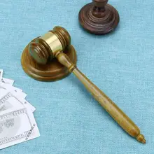 Прочный Деревянный аукционный молоток защитник молоток судьи молоток Court Декор Ручной суда молоток для продажи на аукционе Декор