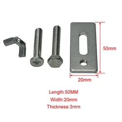 Table de travail, pince en métal, graveur, plaque de fixation, fixation de routeur, CNC menuiserie 1 pièce 