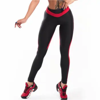 

New Fashion High Waist Fitness Leggings For Women Workout Push Up Trousers New Two Styles Skinny Long Pants Plus Size