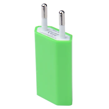 

EU Plug Colorful Charging Head Explosion-proof Charger Head for iPod iPhone Samsung Sony HTC Digital Devices