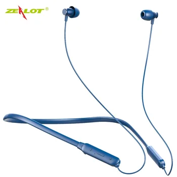 

ZEALOT H15 Sport Magnetic Wireless bluetooth Earphone music headset Phone Neckband sport Earbuds Earphone with Mic