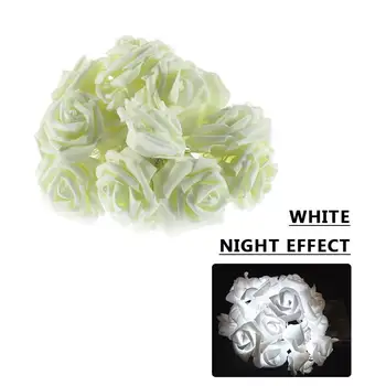

Rose Led 20LED 2 Meter String Lights Home & Garden Lighting Romantic Lighting Chains Outdoor Wedding Light Curtains
