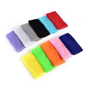 Een Paar Polssteun Sport Polsband Zweet Running Fitness Bracer Tennis Badminton Basketbal Band Sport Veiligheid