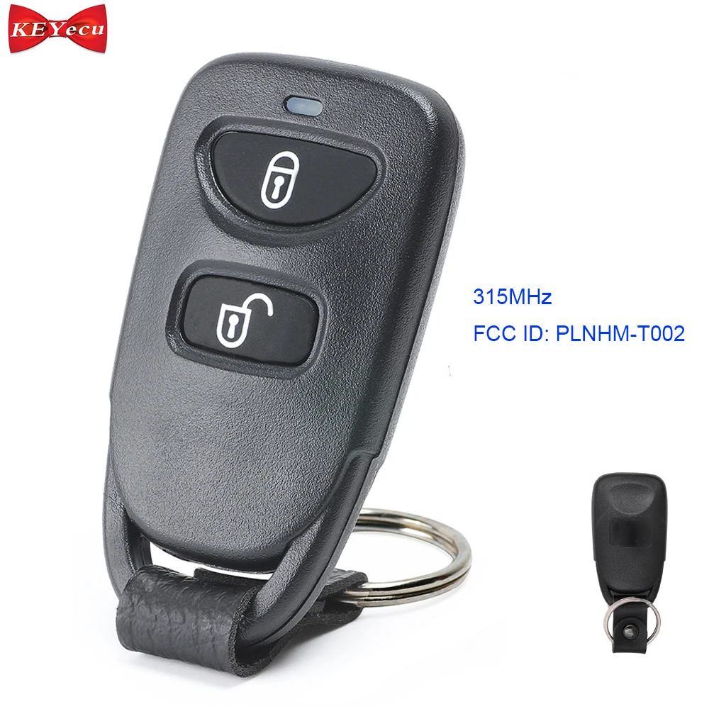 KEYECU для Kia Rio 2007 2008 2009 2010 дистанционный автомобильный брелок 315 МГц FCC ID: PLNHM-T002